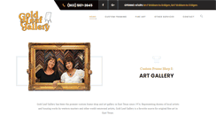 Desktop Screenshot of goldleafgallery.com